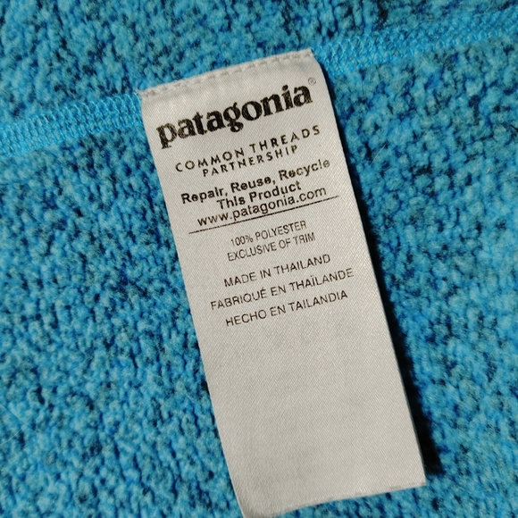 Patagonia Better Sweater Blue Zip Up Jacket Small - Picture 4 of 8